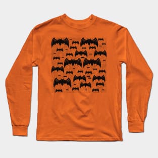 Halloween bats pattern Long Sleeve T-Shirt